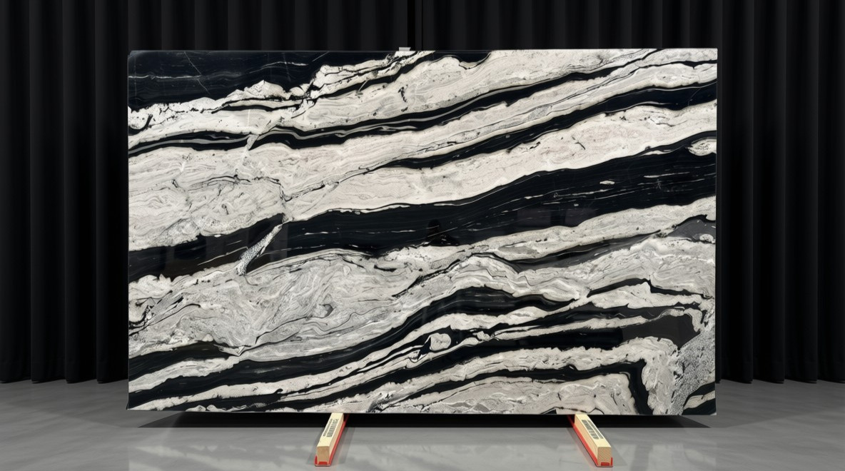 Eclipse | Quartzite | Kitchen Counter tops | Bathroom | Floor and Walls | Slabs | Orange Count (OC)