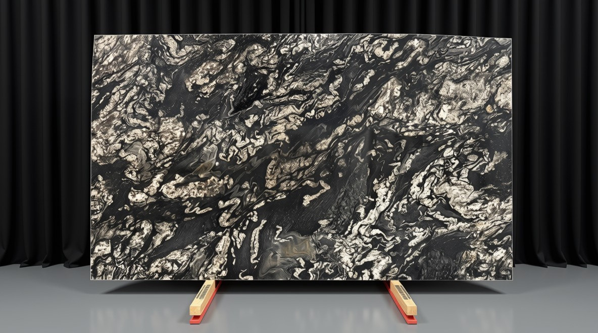 Titanium | Quartzite | Kitchen Counter tops | Bathroom | Floor and Walls | Slabs | Orange Count (OC)