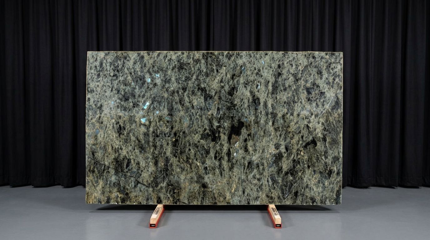 Labradorite | Granite | Kitchen Counter tops | Bathroom | Floor and Walls | Slabs | Orange Count (OC)