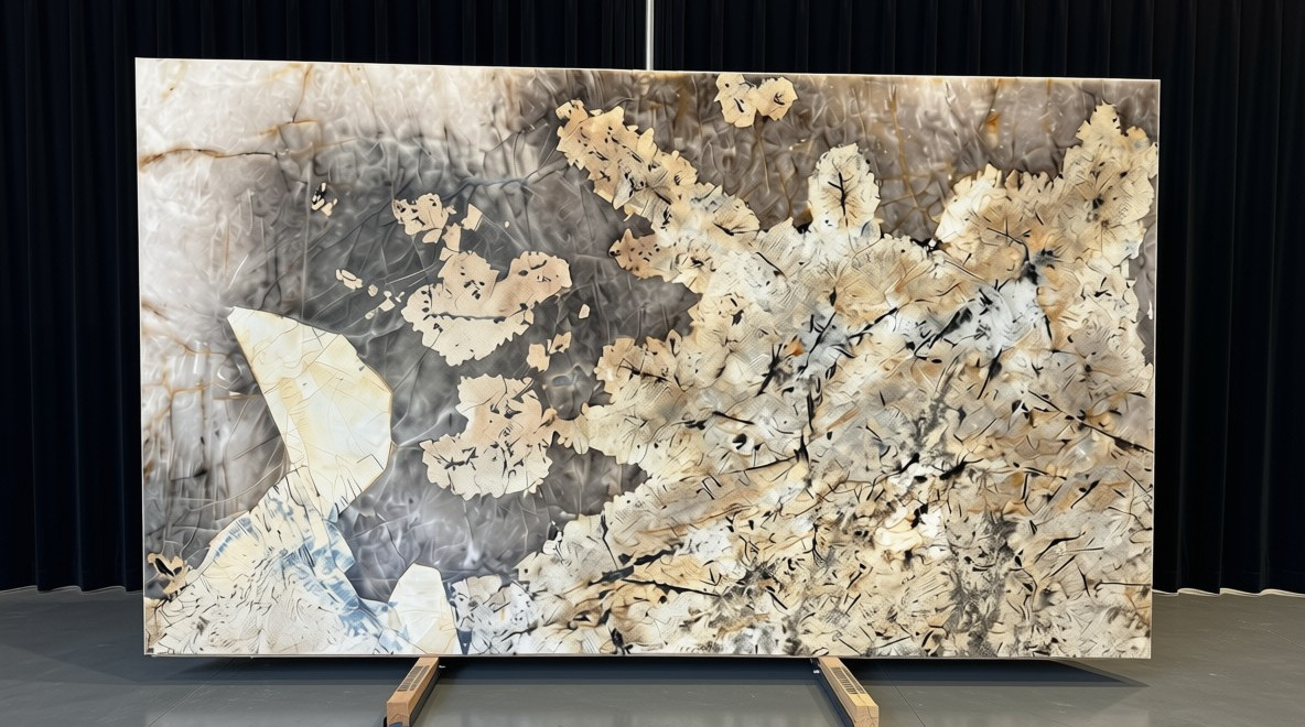 Patagonia Trio | Quartzite | Kitchen Counter tops | Bathroom | Floor and Walls | Slabs | Orange Count (OC)