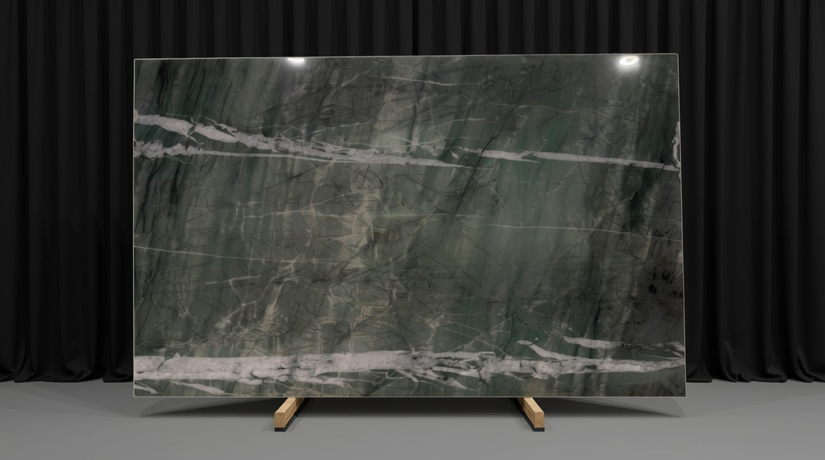 Emerald Quartz | Quartzite | Kitchen Counter tops | Bathroom | Floor and Walls | Slabs | Orange Count (OC)