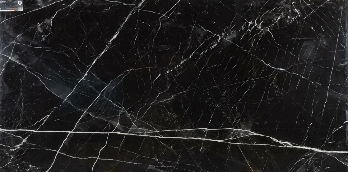 Calacatta Black format 1, Polished