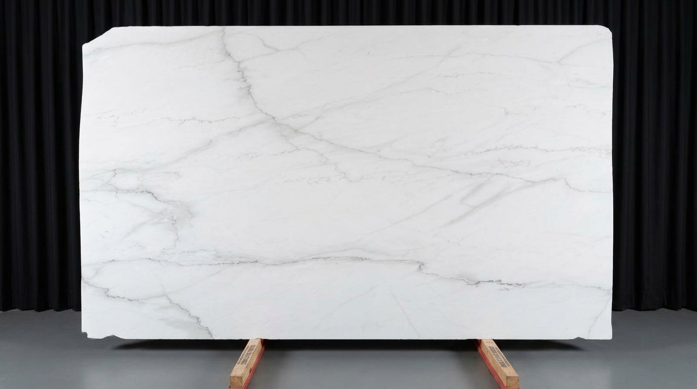 Calacatta Lincoln slab, Polished