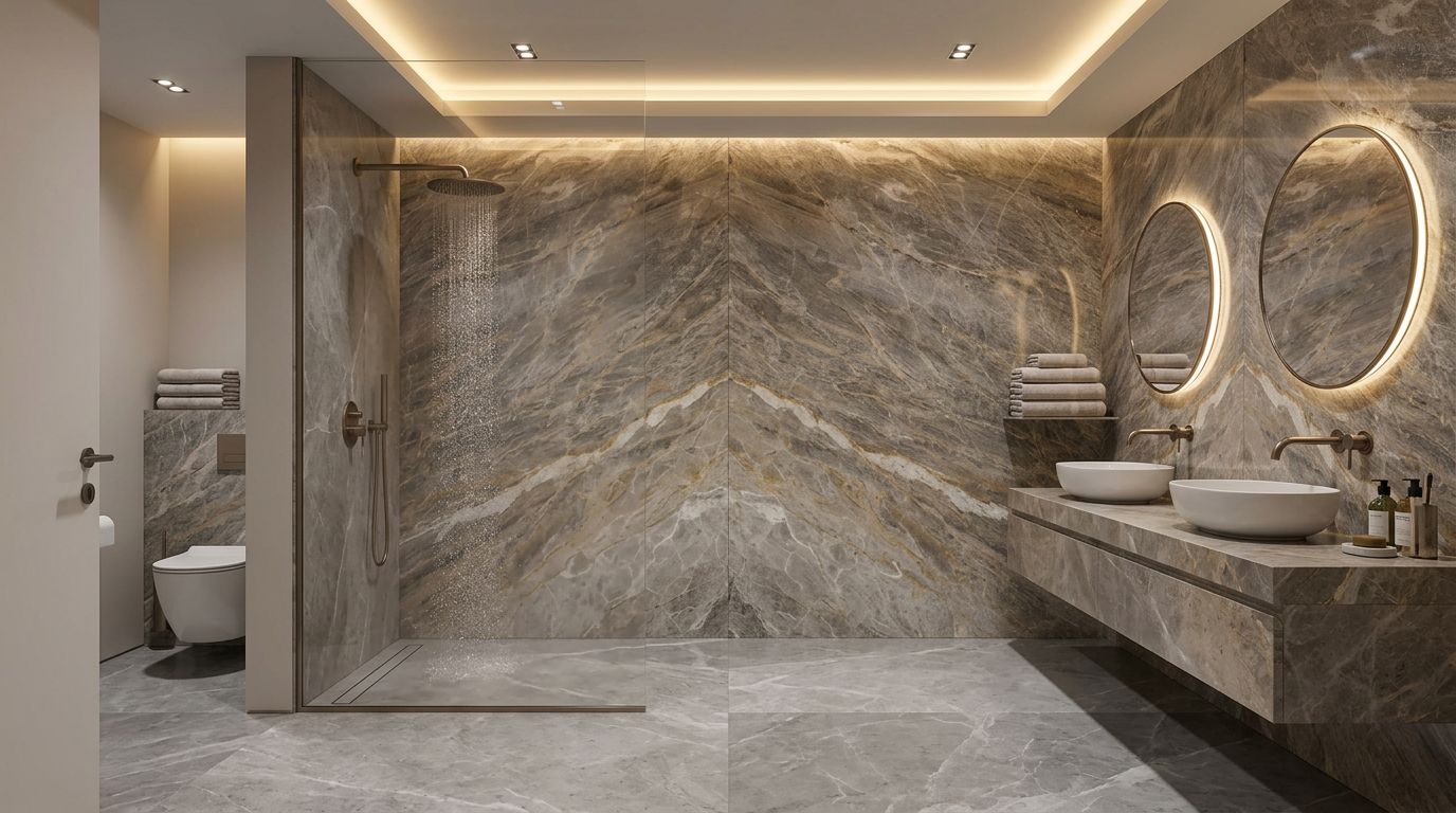 Cielo in a bathroom