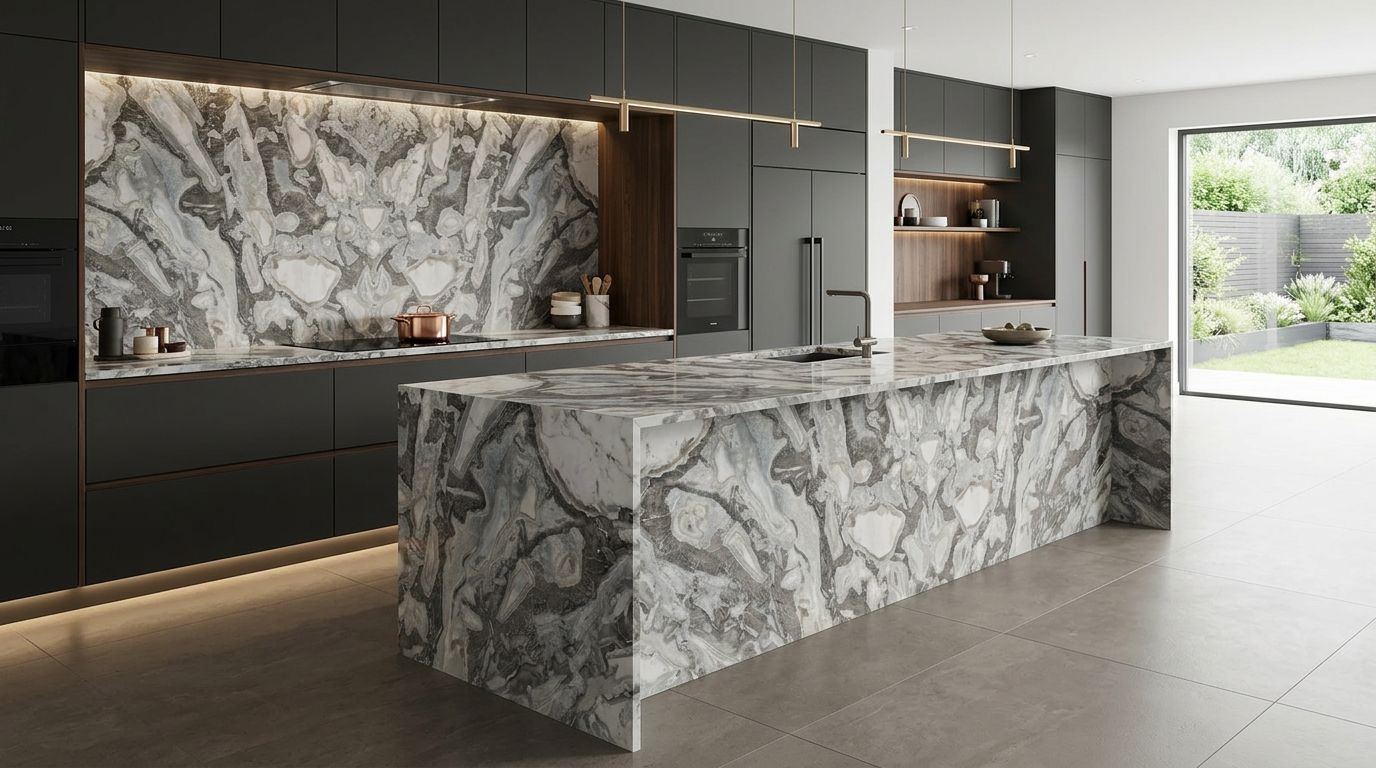 Dover White in a kitchen