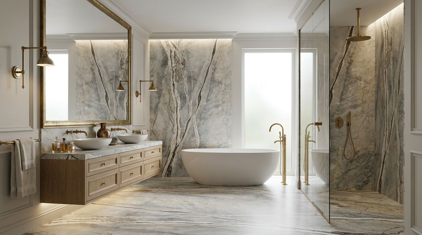 Foresta in a bathroom