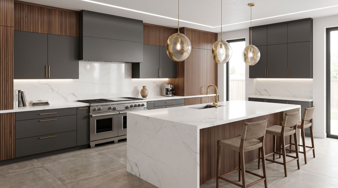 Statuario Colorado in a kitchen