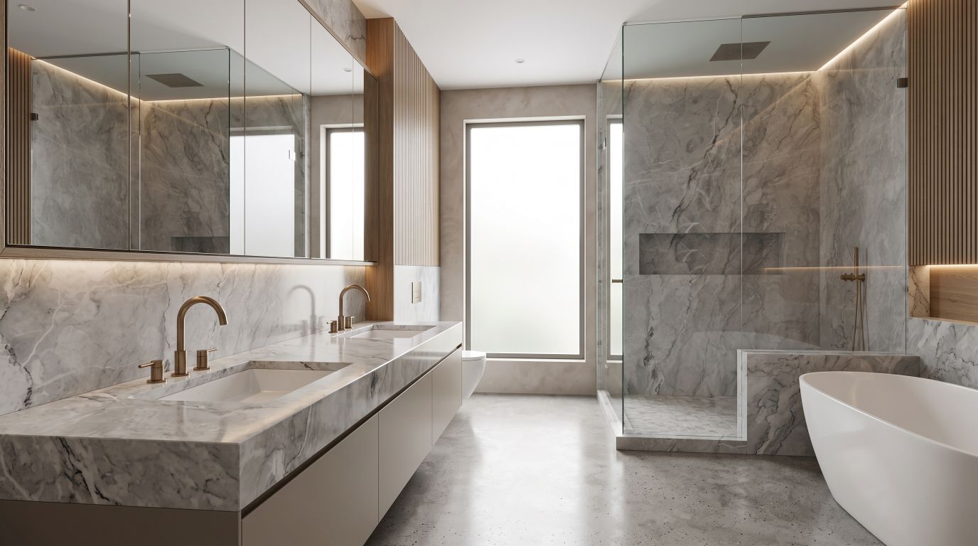 Atlantic Ocean porcelain bathroom