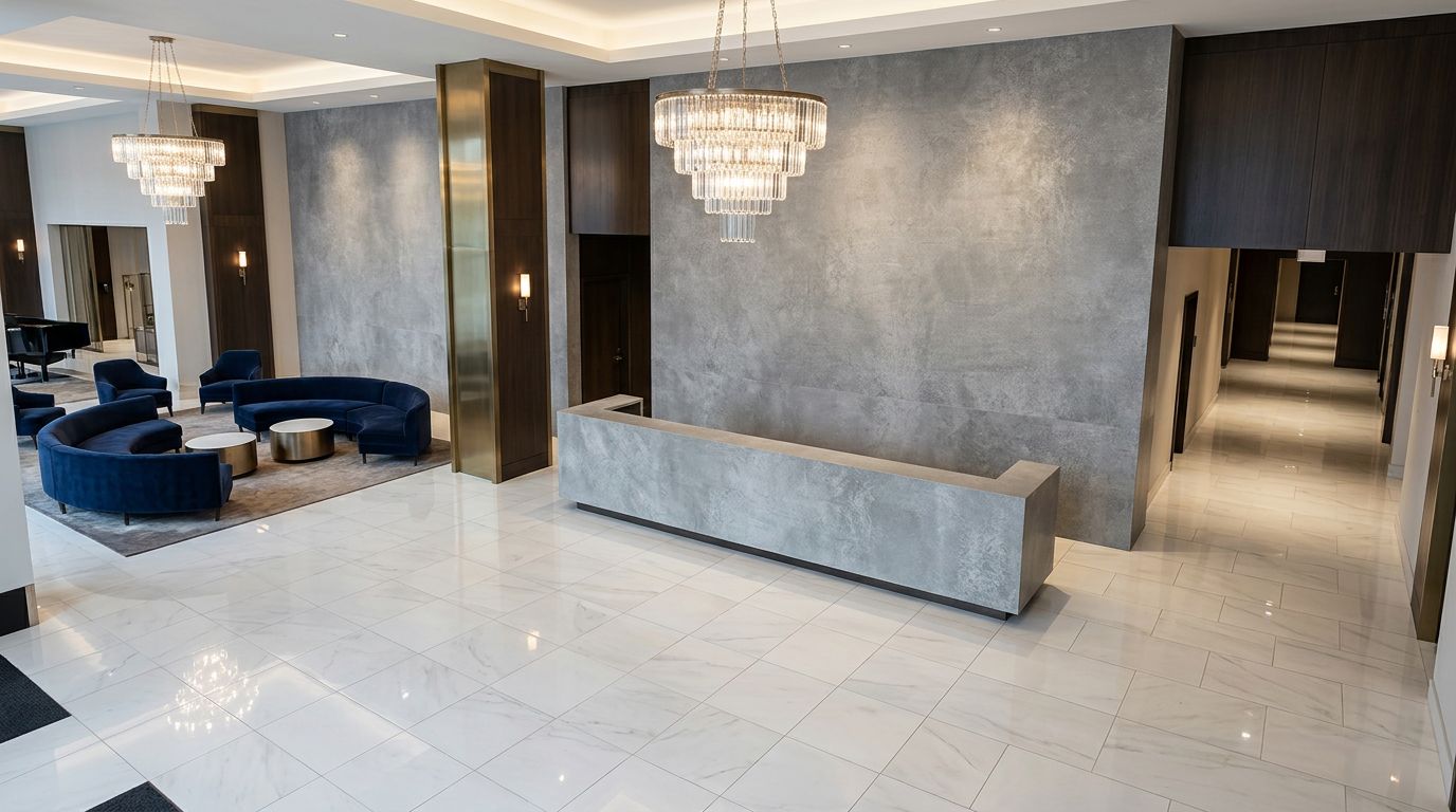 Boulevard Gray in a commercial space