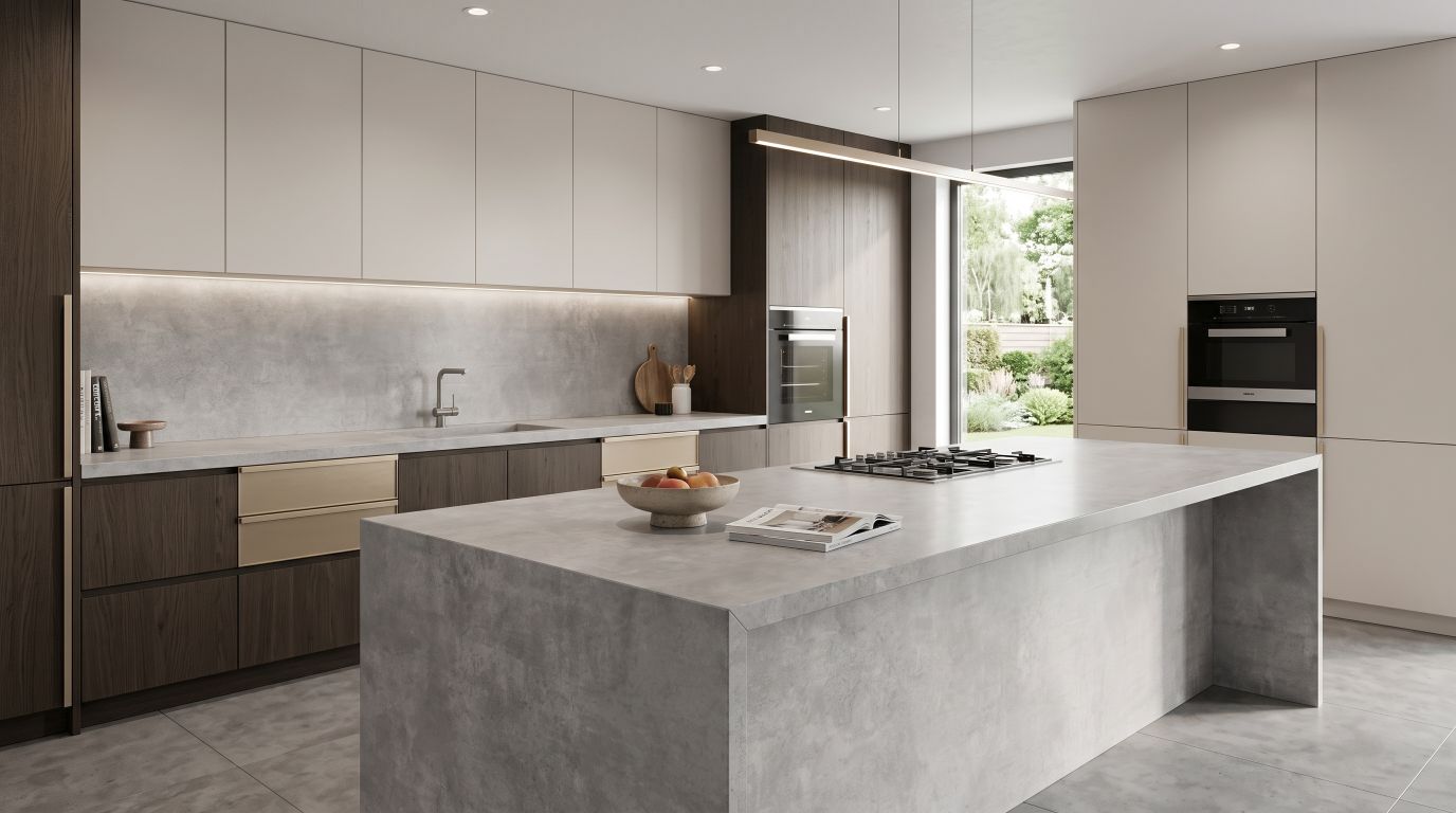 Boulevard Gray in a kitchen