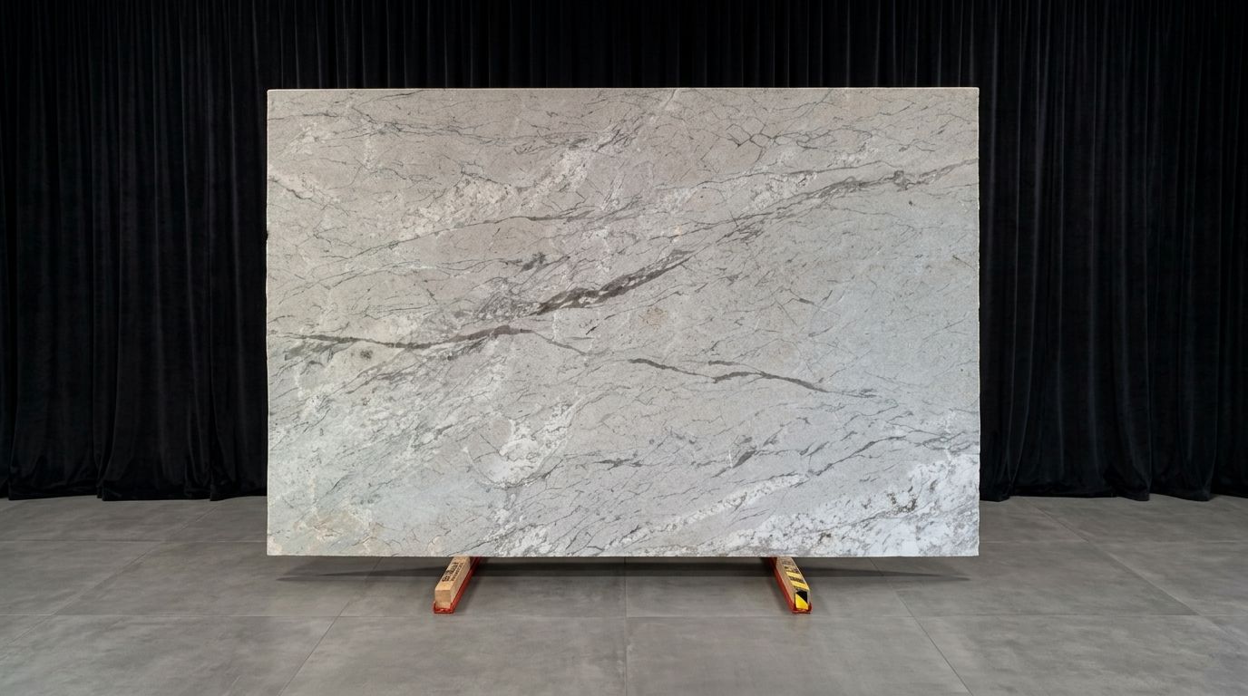 Calacatta Dubai slab, Polished