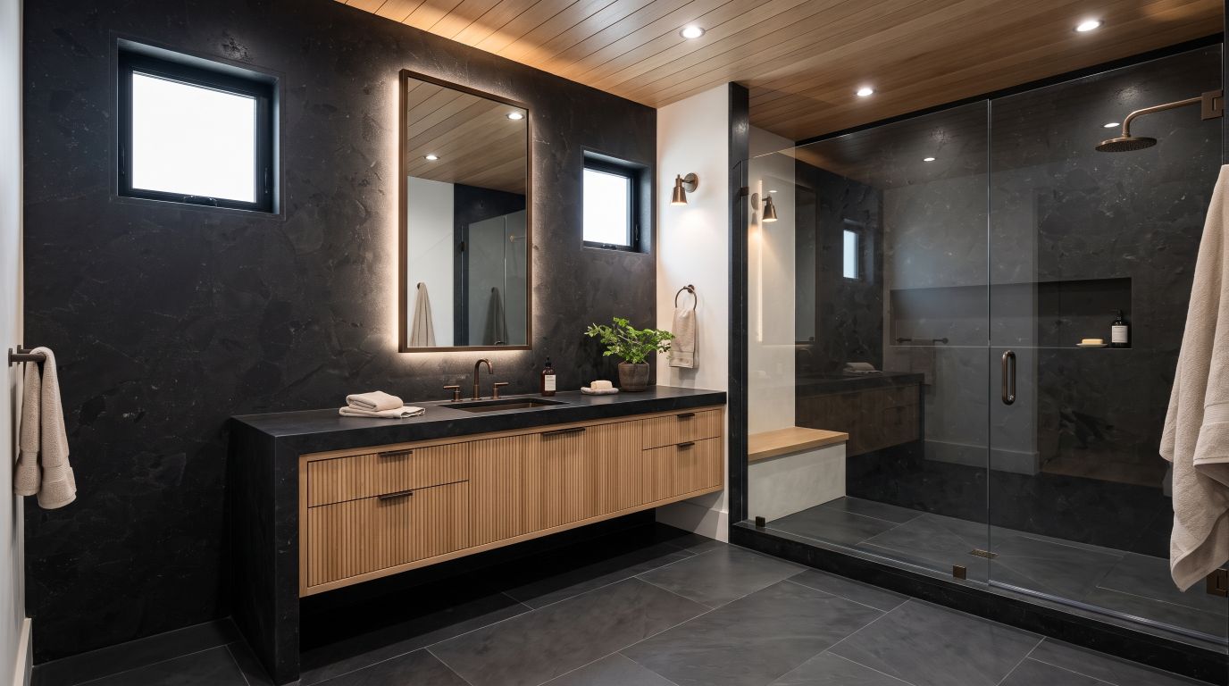 Negresco in a bathroom