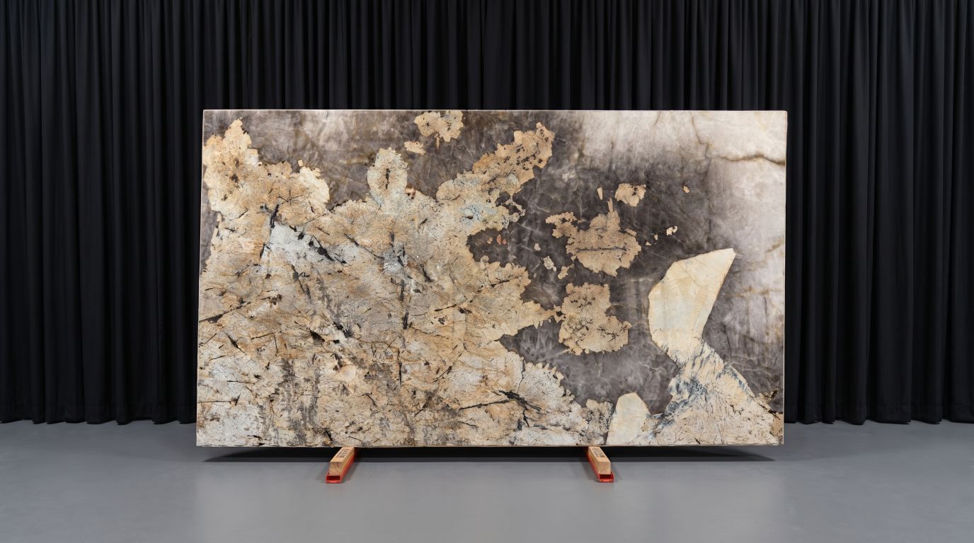 Patagonia Gold slab 1, Polished