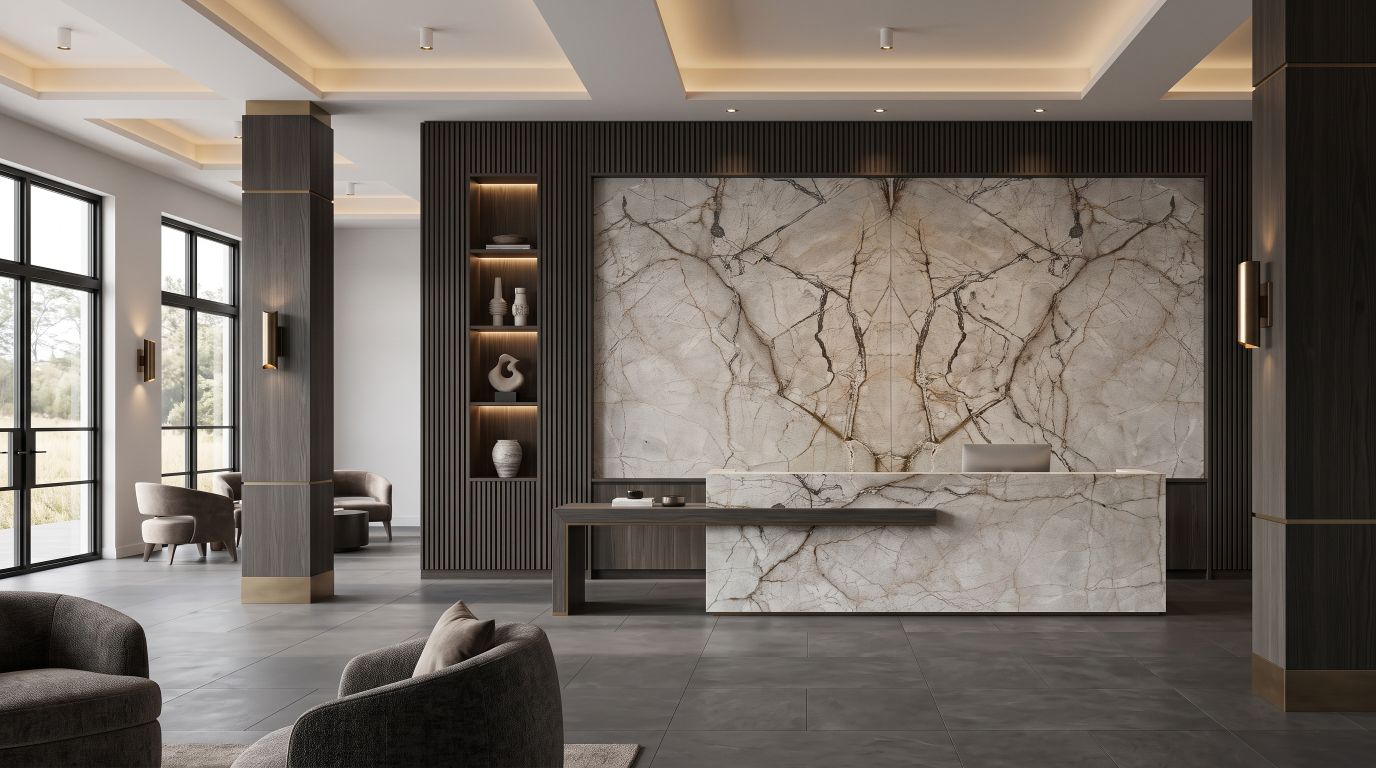Silver Roots in a commercial space