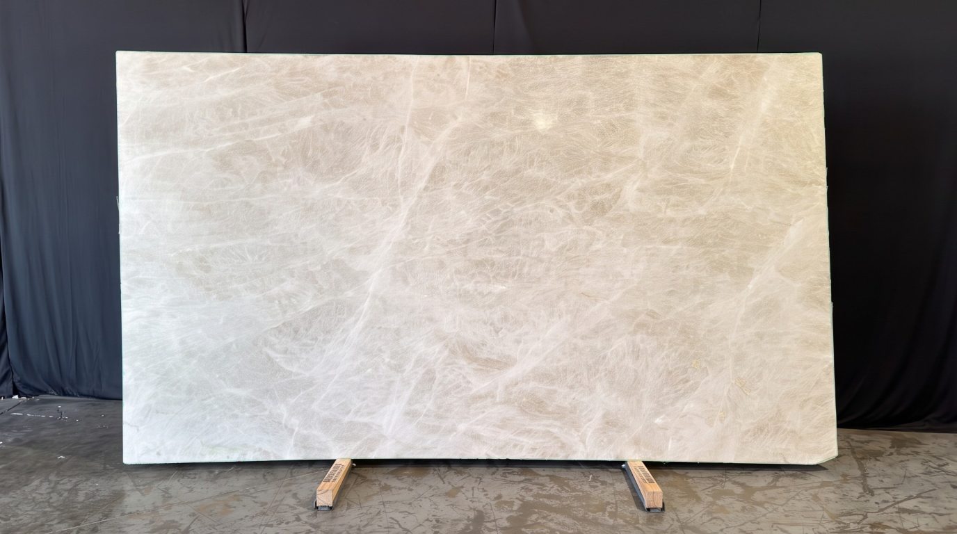 Taj Mahal slab, Leathered