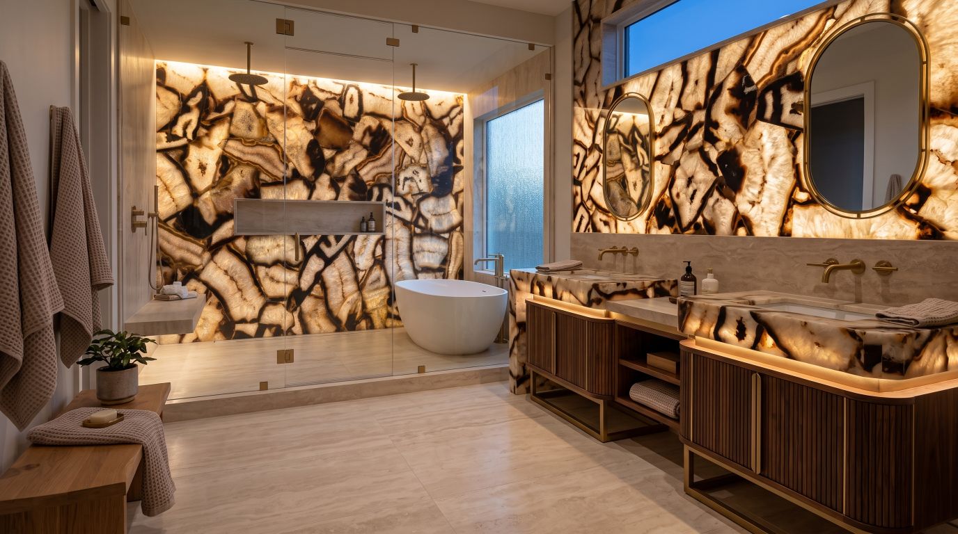 Agatona semi-precious bathroom
